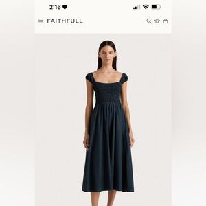 Faithful The Brand women linen dress